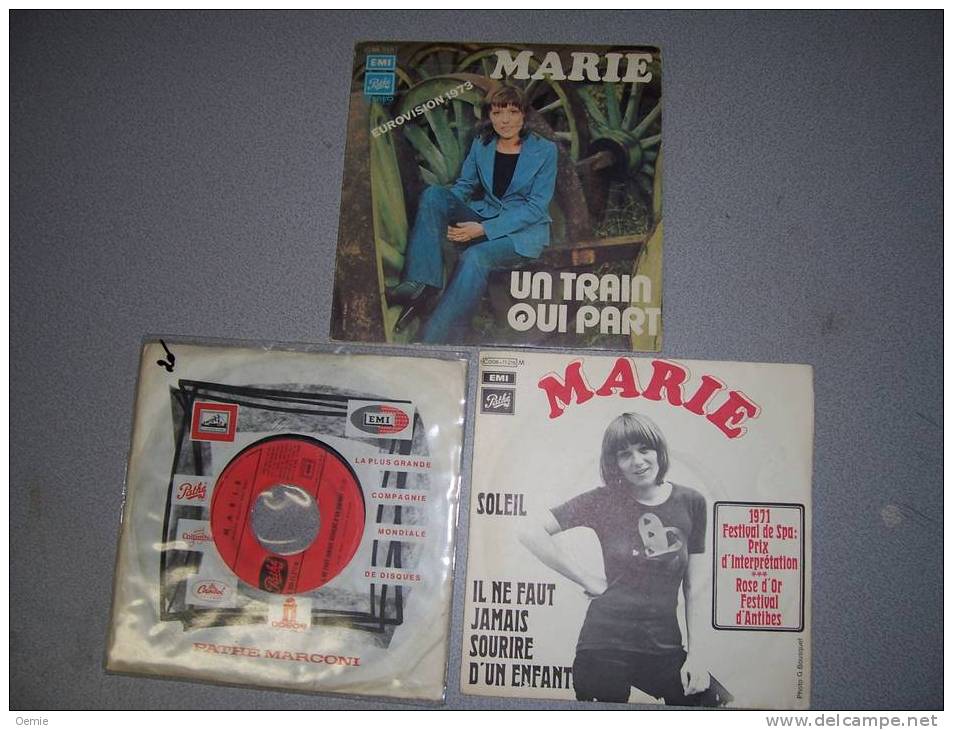 MARIE °   LOT  3   / 45 TOURS - Colecciones Completas