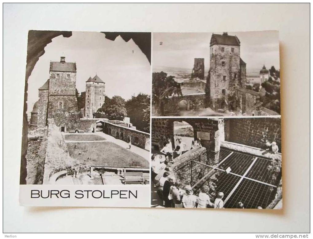 Burg Stolpen -Kreis Sebnitz   VF    D33796 - Stolpen