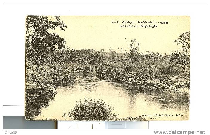 GUINEE -   Marigot De Friguiagbe - Guinée Française