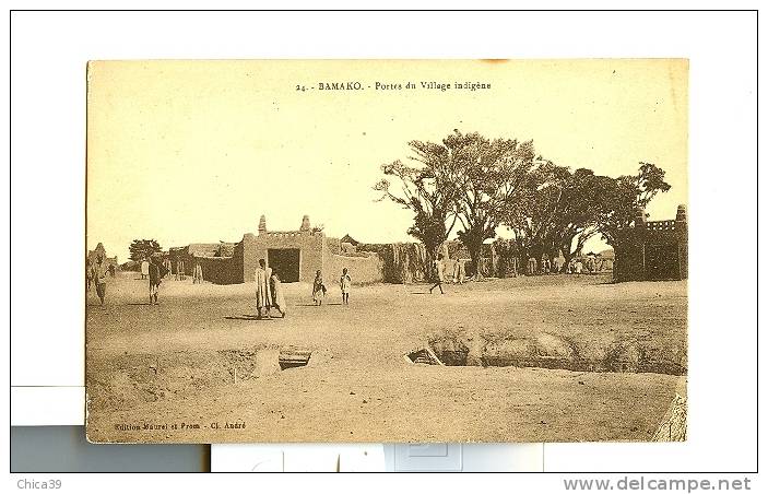 MALI   -   BAMAKO   -   Portes Du Village Indigène - Mali