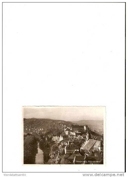 AK TÜBINGEN AM NECKAR, Blick Von Osten 21.7.1931 - Tuebingen