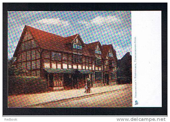 Raphael Tuck Oilette Postcard Shakespeare's Birthplace Stratford-on-Avon Warwickshire  - Ref 214 - Stratford Upon Avon
