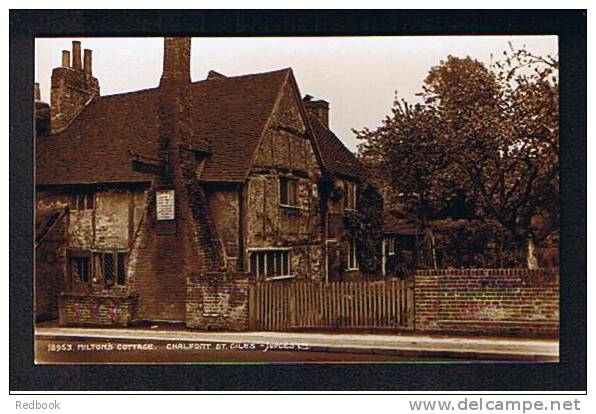 Judges Real Photo Postcard Milton's Cottage Chalfont St Giles Buckinghamshire - Ref 214 - Buckinghamshire