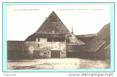 21 - Nuits Saint Georges - CPA - Chateau Du Clos De VOUGEOT-  LES CELLIERS - Ed Bernuy - Nuits Saint Georges