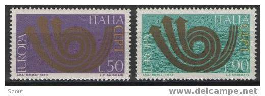 ITALIA - ITALIE - ITALY - 1973 - EUROPA YT 1140/1141 ** - 1973