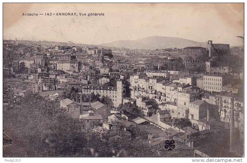 Annonay - Vue Generale - Annonay