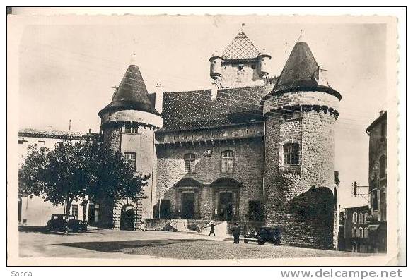 AUBENAS - Le Château XIIIè Siècle - Animé - Aubenas