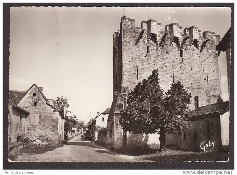 46 LACAPELLE MARIVAL, Vieille église Fortifiée De Rudelle, CPSM 10x15, Ed Artaud, Voyagé 196? - Lacapelle Marival