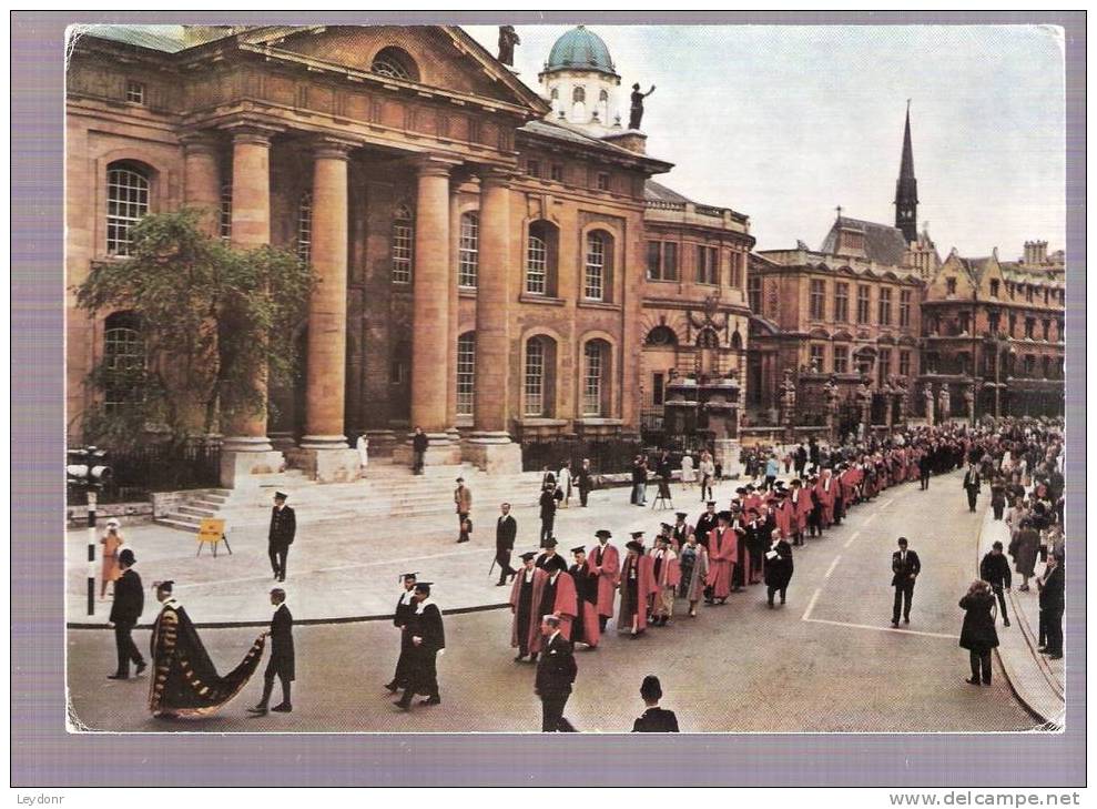 Oxford University - Encaenia Procession - Oxford