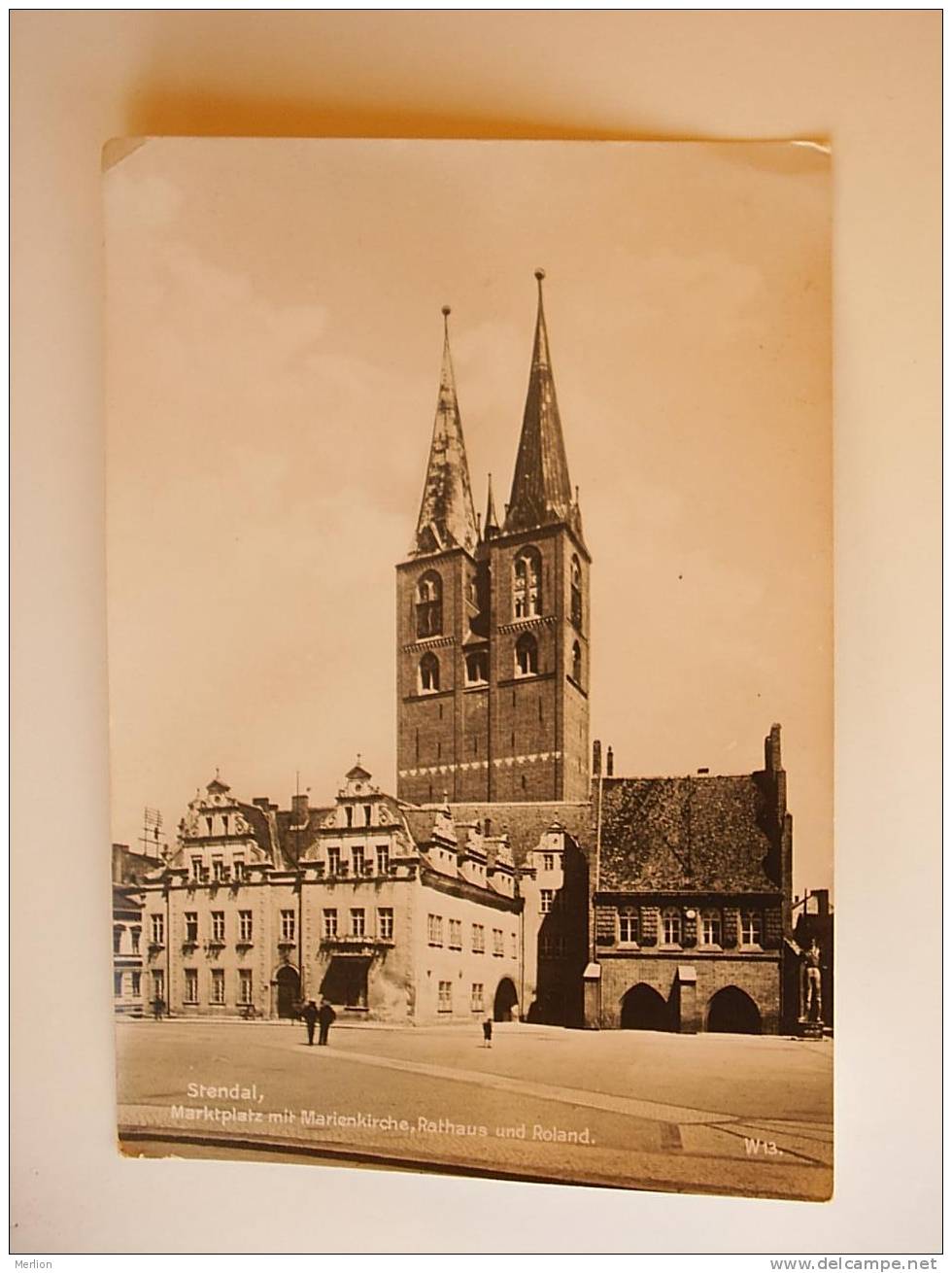 Stendal - Marktplatz -  -FOTO -AK    F Cca 1930´s   D33959 - Stendal