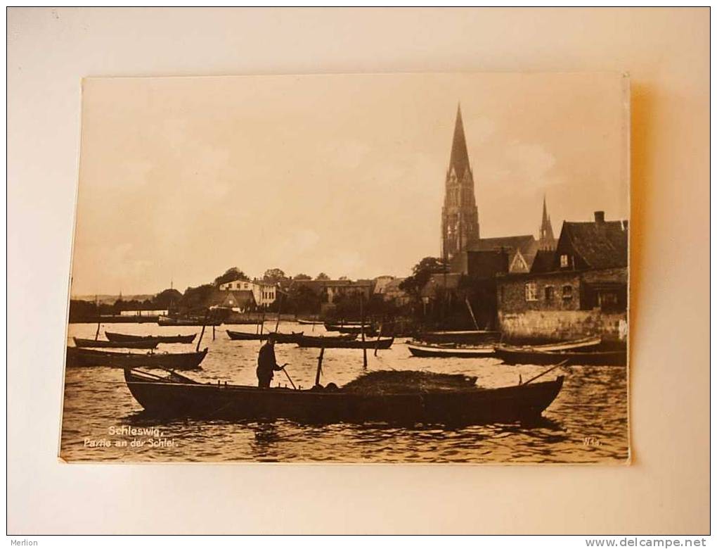 Schleswig - VPartie An Der Schlei   -FOTO-AK   Cca 1930´s - VF -   D33963 - Schleswig