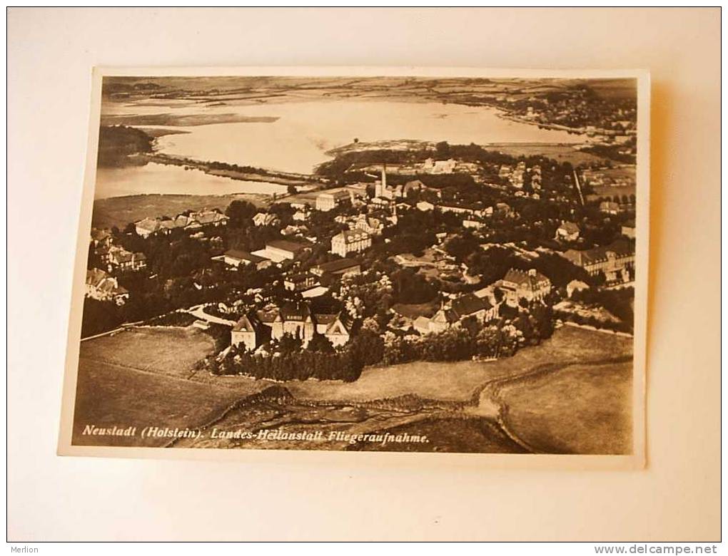 Neustadt- Holstein - Fliegeraufnahme   -Junkers Luftbild Zentrale - FOTO-AK   - Cca 1930´s - VF -   D33983 - Neustadt (Holstein)