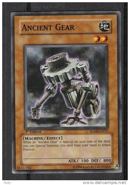 Ancient Gear ATK 100 / Def 800. - Yu-Gi-Oh