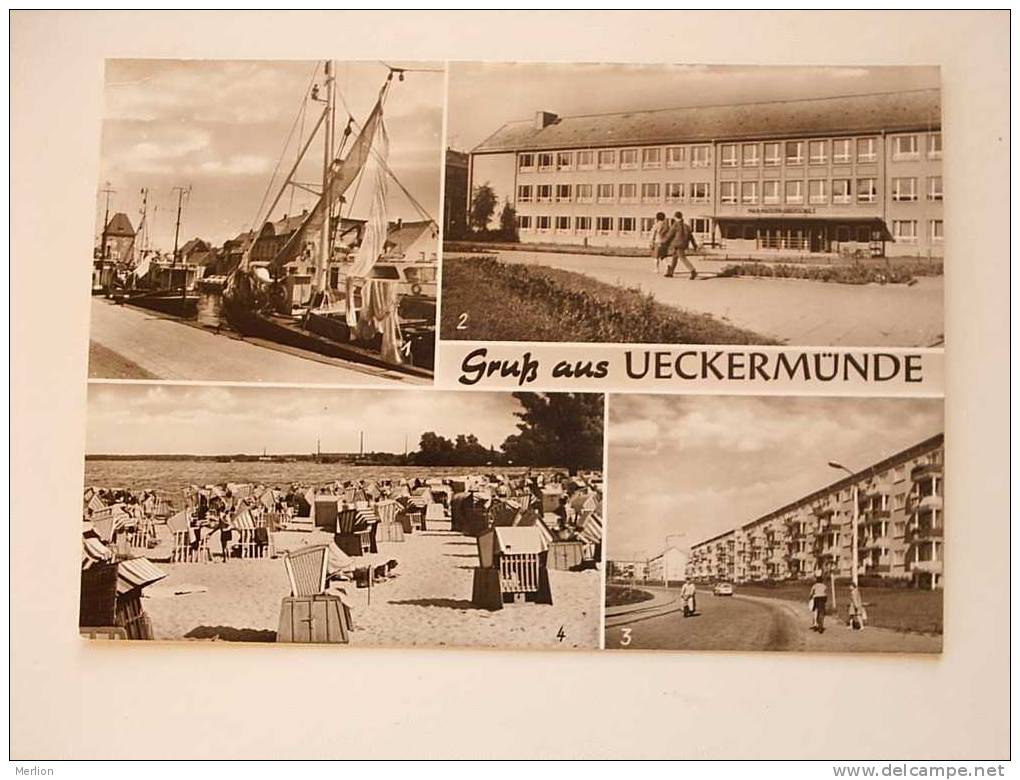 Ueckermünde     Max Matern Oberschule - -cca 1978    - VF -   D33999 - Ückermünde