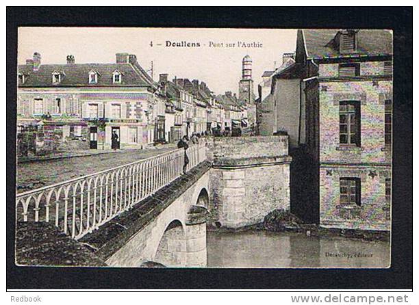 Early Postcard Doullens France - Pont Sur L'Authie - Ref 215 - Picardie