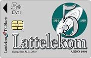 LATVIA-ROSE "Lattelekom 5th Anniversary" - Letland