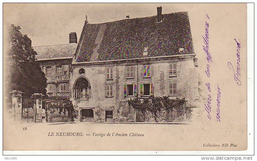 27 LE NEUBOURG Vestige De L'Ancien Château - Le Neubourg