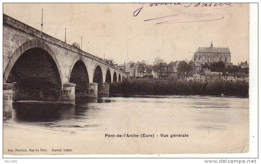 27 PONT DE L´ARCHE Vue Générale - Pont-de-l'Arche