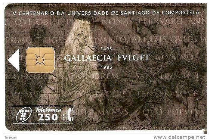 P-183 TARJETA DE ESPAÑA DE V CENT. DE SANTIAGO DE TIRADA 6100 NUEVA-MINT - Privatausgaben