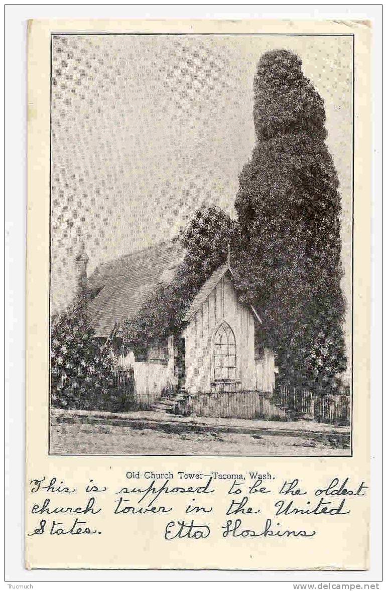 M1658 - Old Church Tower - Tacoma - Tacoma