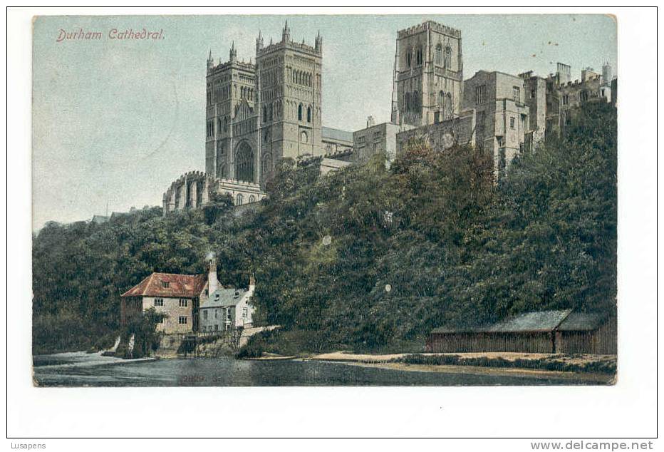 OLD FOREIGN 0841 - ENGLAND - DURHAM - CATHEDRAL - Andere & Zonder Classificatie