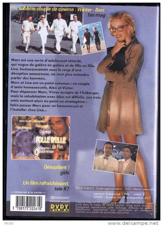 DVD Zone 2 "Folle D'elle" NEUF - Komedie