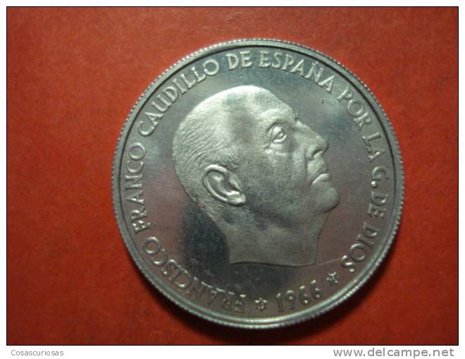 1833 ESPAÑA SPAIN ESPAGNE 50 CENTIMOS   AÑO / YEAR  11966*73 PROOF PRUEBA DE CARTERA - 50 Céntimos