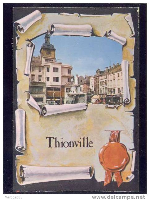 Thionville Place Du Marché édit.combier N° E 57672.402.0186 P Belle Cpsm - Thionville