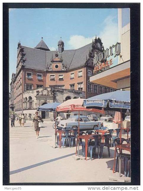 Thionville L'hôtel Des Postes édit.mage N° 572/29w Automobile Simca Ariane Animéebelle Cpsm - Thionville