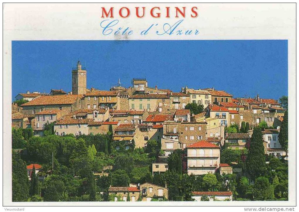 CPSM. MOUGINS. DATEE 1998. - Mougins