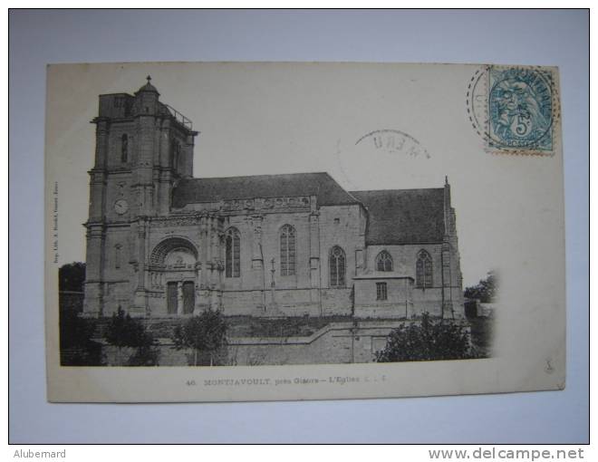 L'Eglise De Montjavoult.1904 - Montjavoult
