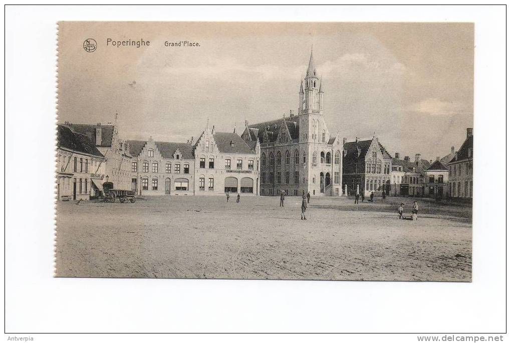 POPERINGHE - Poperinge Grand Place. (mooie Pefecte Ongelopen Kaart) - Poperinge