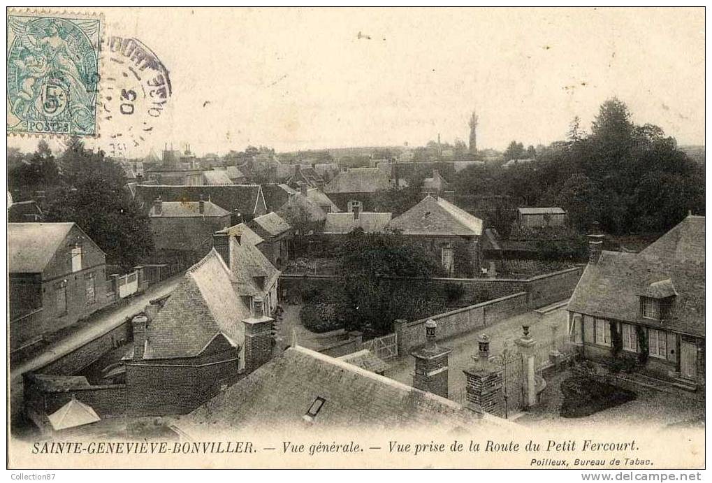 60 - OISE - SAINTE GENEVIEVE BONVILLER - Sainte-Geneviève