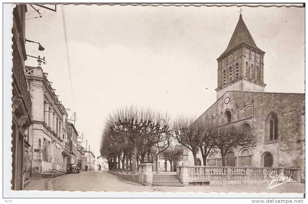 CpE2617 - JONZAC - L´église Romane - (17 - Charente Maritime) - Jonzac