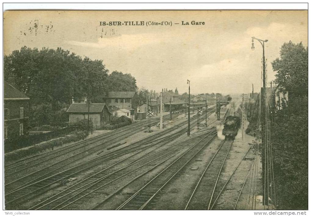 IS-sur-TILLE - La Gare - Is Sur Tille