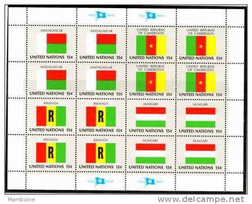 ONU  1980  Flag.drapeau 4 Feuilles  316/331 Neuf X X - Nuovi