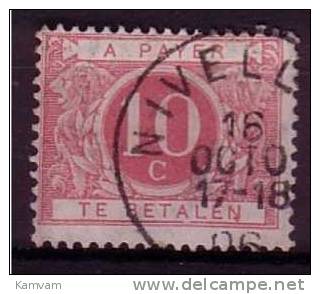 Belgie Belgique COB TX 5 Cote 0.15€ NIVELLES - Stamps