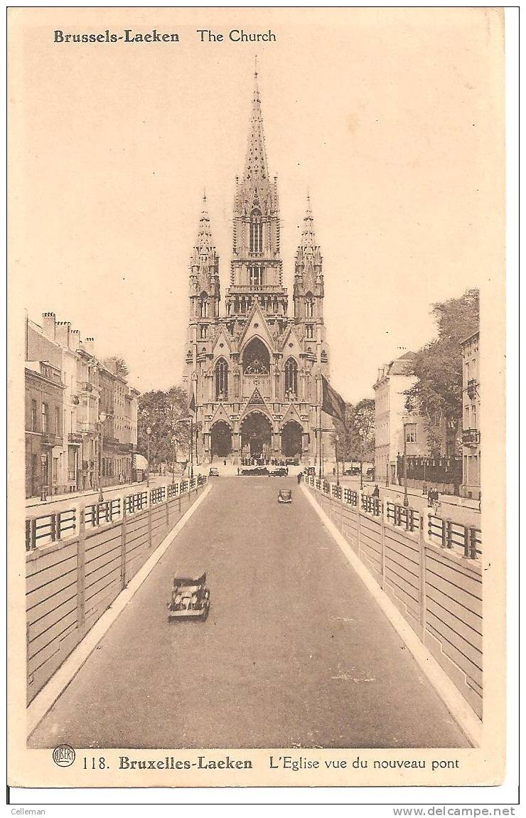 Brussel Laeken L'eglise Met Tunnel (d838) - Laeken