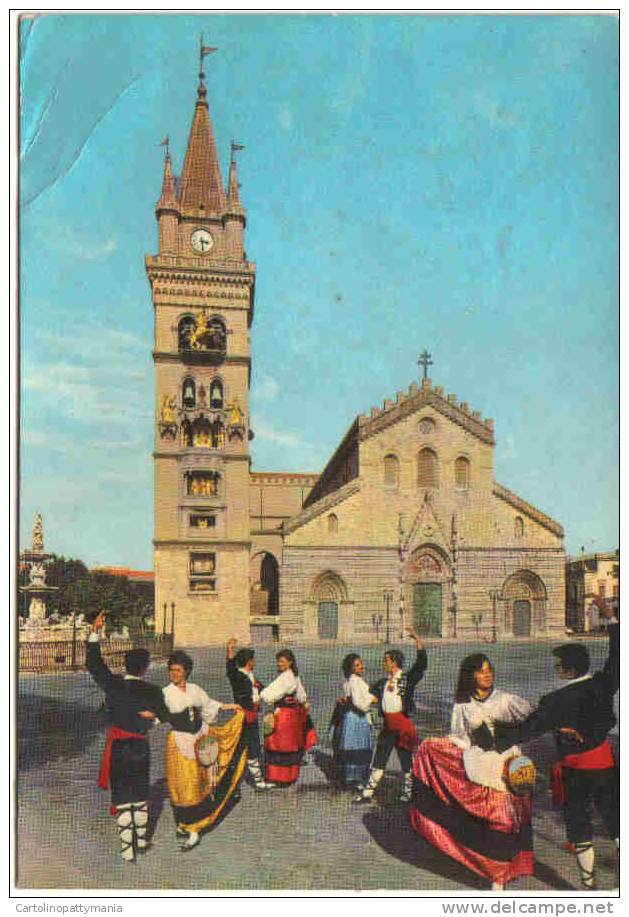 Messina Costumi Siciliani In Piazza Duomo - Danze