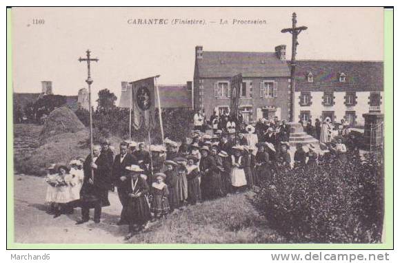 FINISTERE.CARANTEC.LA PROCESSION - Carantec