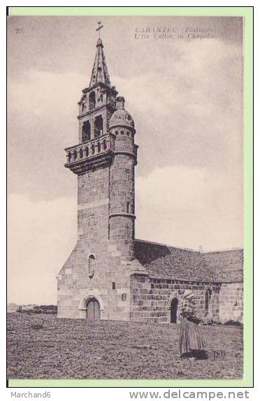 FINISTERE.CARANTEC.L ILE CALLOT LA CHAPELLE - Carantec