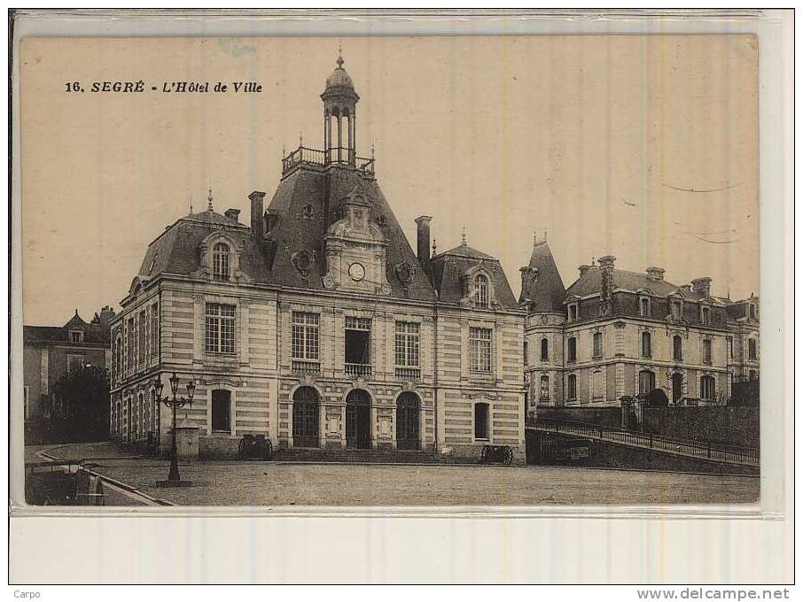 SEGRÉ. - L'hotel De Ville. - Segre