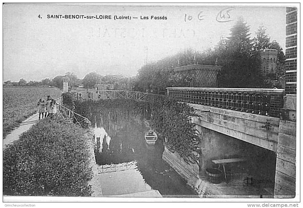 CPA - 4. SAINT BENOIT Sur LOIRE - Les Fossés. - Altri & Non Classificati