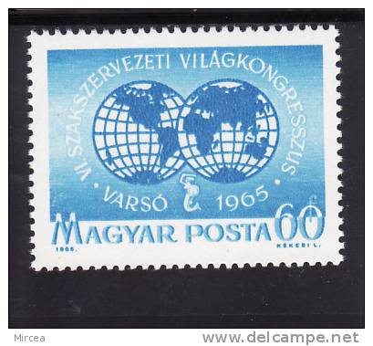 B1673 - Hongrie 1965 - Yv.no.1765 Neuf** - Unused Stamps