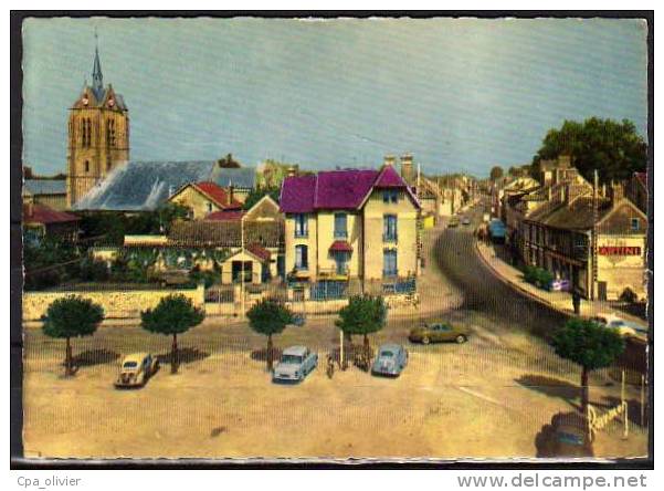 77 MORMANT Place De La Mairie, Renault 4cv, 404, Ed Raymon, CPSM 10x15, 196? - Mormant