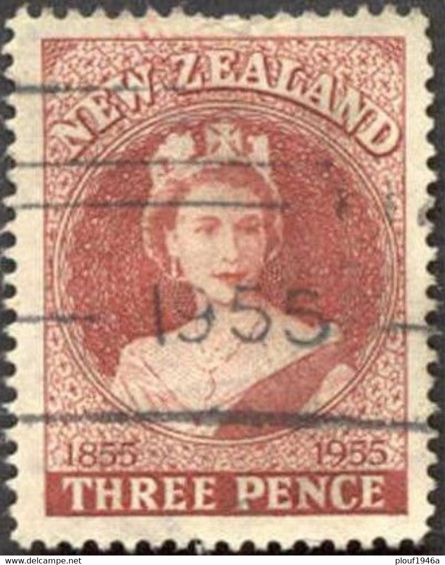 Pays : 362,1 (Nouvelle-Zélande : Dominion Britannique) Yvert Et Tellier N° :   344 (o) - Used Stamps