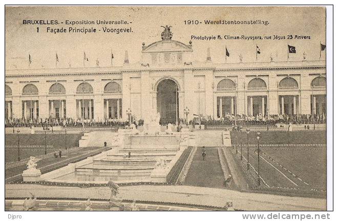 Bruxelles Exposition Universelle 1910 - Schaarbeek - Schaerbeek