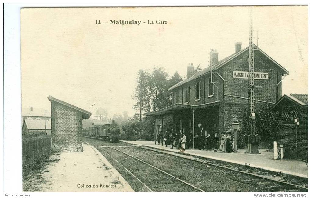 MAIGNELAY - La Gare - Maignelay Montigny