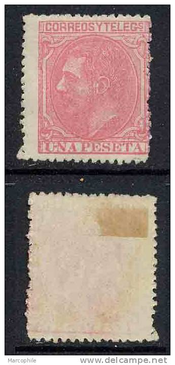 ESPAGNE / 1879 ALPHONE XII # 190  *  / COTE 120.00 EURO - Unused Stamps