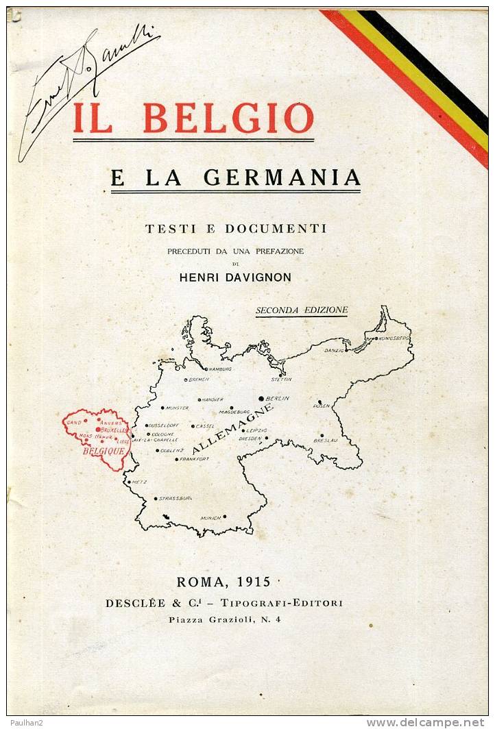 1° GUERRE MONDIALE - BELGIQUE - MASSACRES - AFFICHES - POW - DEPORTATIONS DES BELGES EN ALLEMAGNE - 1914/1918 - DAVIGNON - 1914-18